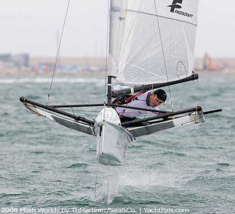 moth sailboats are exciting sailboats that are on hydrofoils which are 